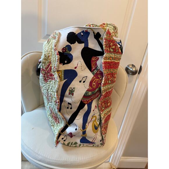 Handmade Upcycled Boho Tote Bag - Picture 4 of 6